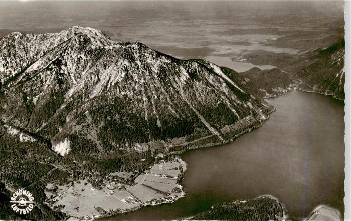 Walchensee Kochel See Bayern mit Herzogstand