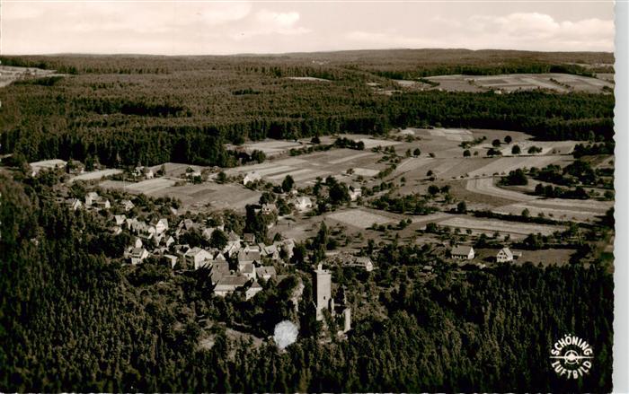Zavelstein Panorama Burgruine Schwarzwald