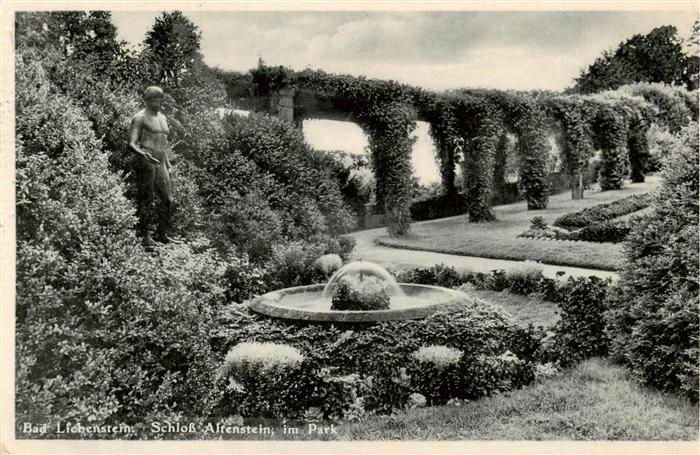 Bad Liebenstein Schloss Altenstein Parkanlagen