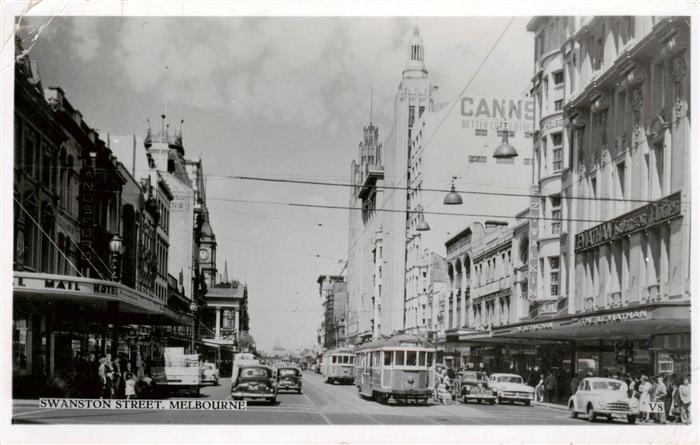 Melbourne  Australia Swanston Street