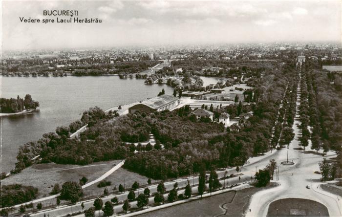 Bucuresti Bukarest Bucaresti RO Vedere spre Lacul Herastrau