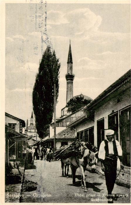 Sarajevo Bosnia-Herzegovina Strassenszene