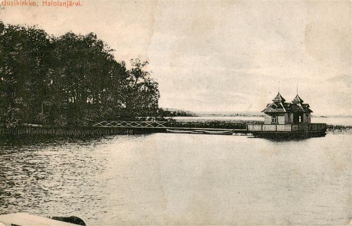 Uusikirkko Polyany Leningrad St Petersburg RU Haus am See