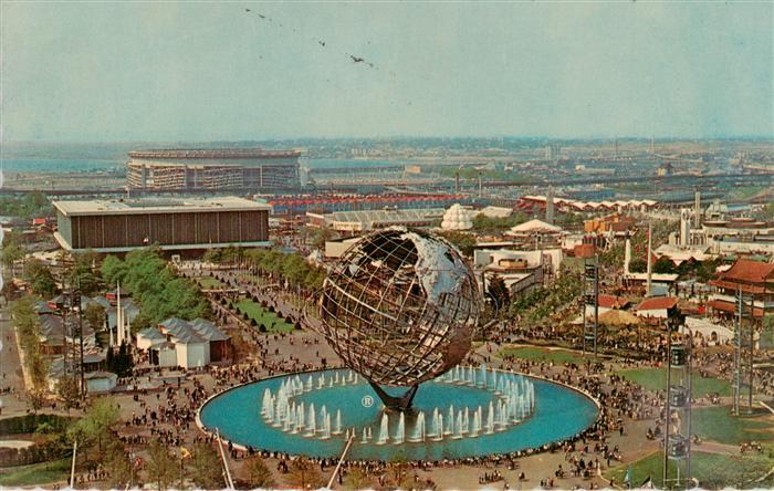 NEW YORK City USA Unispere New York Worlds Fair