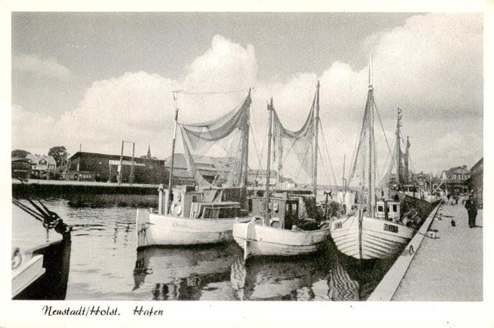 Neustadt Holstein Hafen Fischkutter