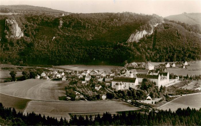 Beuron Donautal Panorama Schwaebische Alb