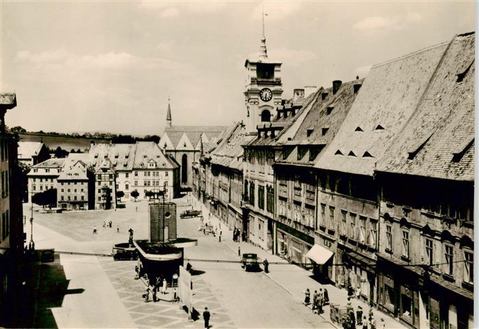 Cheb Eger CZ Namesti cs. armady Platz Stadtzentrum