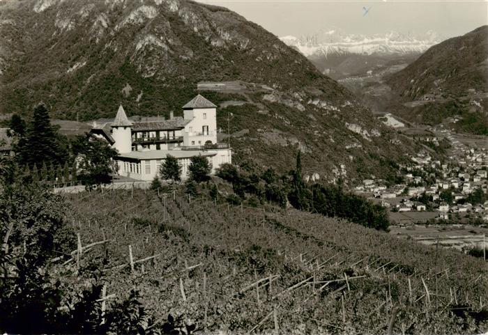 Gries Bozen Bolzano Suedtirol IT Hotel Reichrieglerhof Blick ins Tal Alpenpanora