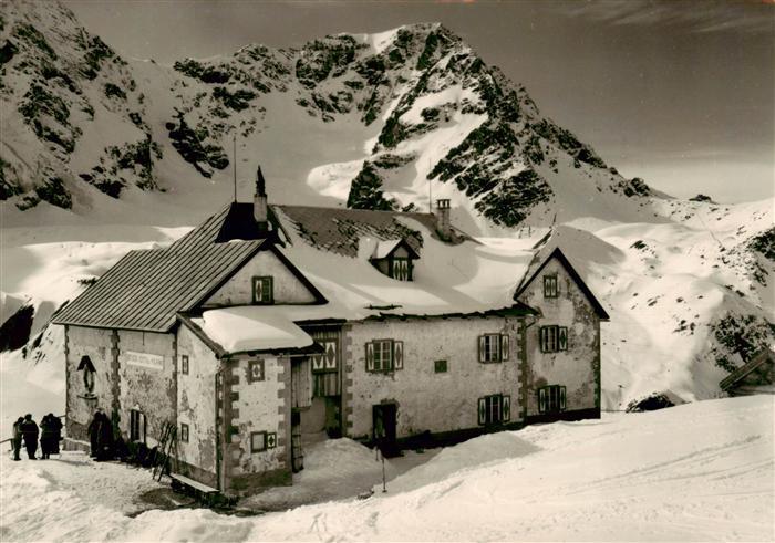 Solda Sulden Trentino-Alto-Adige IT Rifugio Città di Milano Schaubachhuette mit