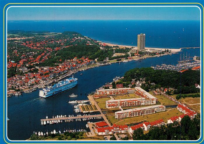 Travemuende Ostseebad Fliegeraufnahme
