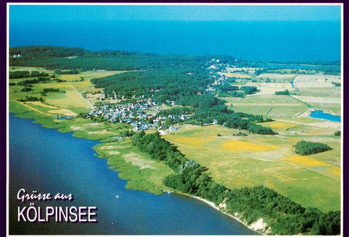 Koelpinsee Loddin Usedom Fliegeraufnahme