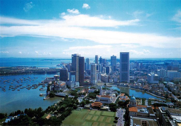 Singapore Fliegeraufnahme