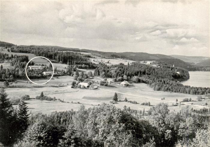 TITISEE Schwarzwald BW Feuerwehrheim St Florian Panorama