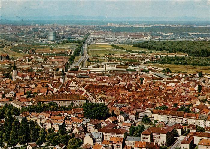Durlach Karlsruhe Baden Blick vom Turmberg