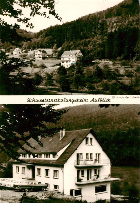 Herrenalb BAD HERRENALB Schwesternerholungsheim Aufblick