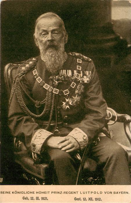 Adel Bayern Prinz Regent Luitpold