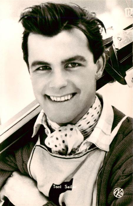 Skisport Skiing Ski-- Toni Sailer