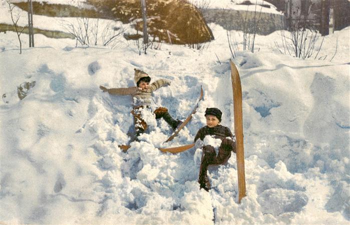 Skisport Skiing Ski-- Aller Anfang ist schwer