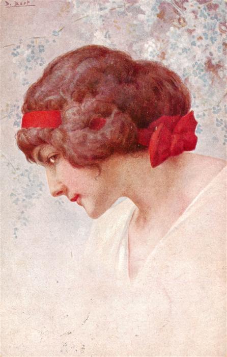 Bart D. Kuenstlerkarte Frau