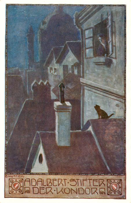 Kutzer Ernst Kuenstlerkarte Nr. 17 Der Kondora