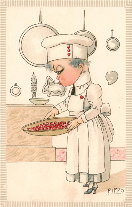 Koch Cook Chef Cuisinier Cocinero-- PIPPO