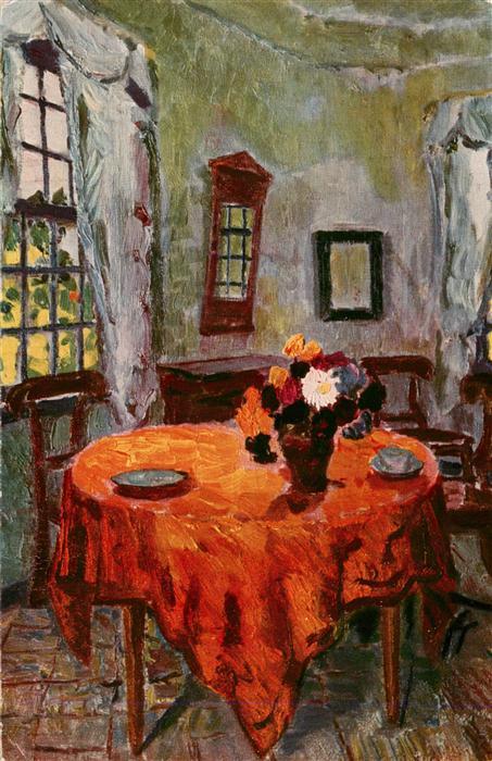 Brandis A. Kuenstlerkarte Die rote Decke