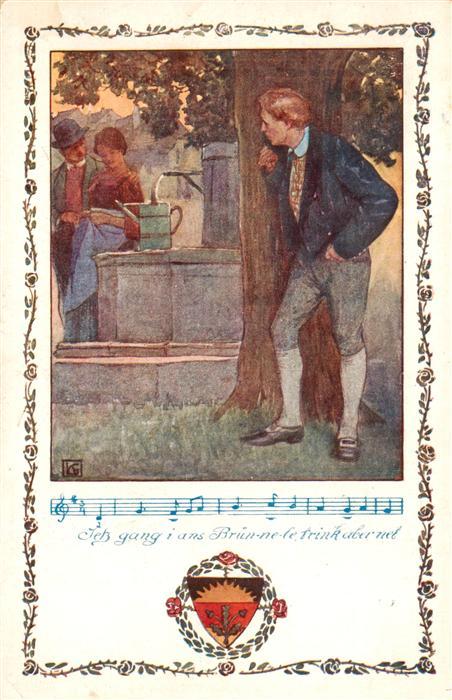 Verlag BDD Ausland Schulverein Nr. 368 Brunnen