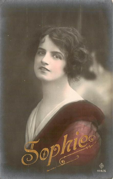 Foto Juno KB Nr. 1116/6 Sophie Frau