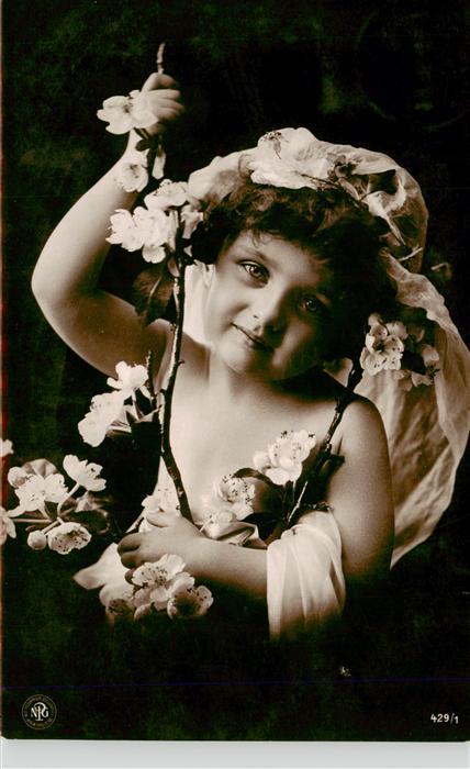 Foto NPG Nr. 429/1 Kind Blüten