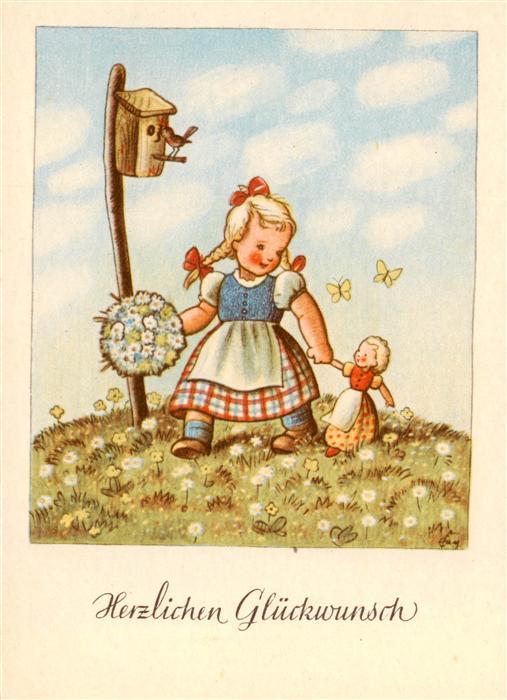 Kinder Child Enfants Puppe