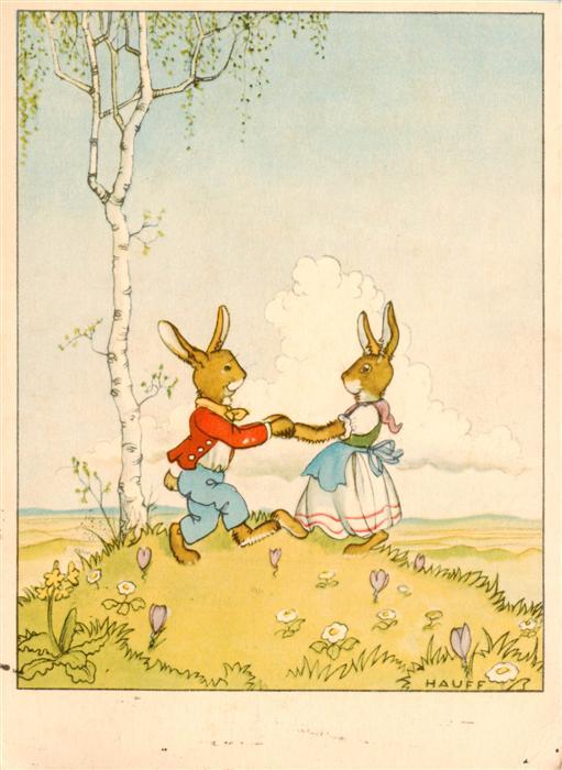 Vermenschlicht Humanises-- Ostern Hasen Tanz