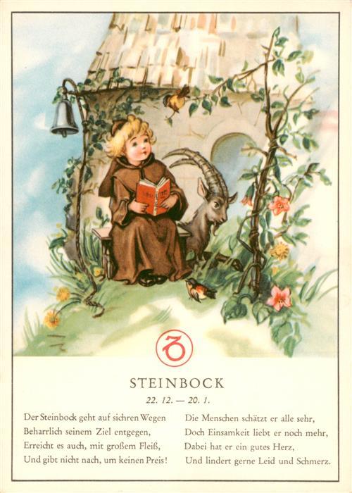 Sternzeichen Zodiac Sign Signe Zodiaque Steinbock