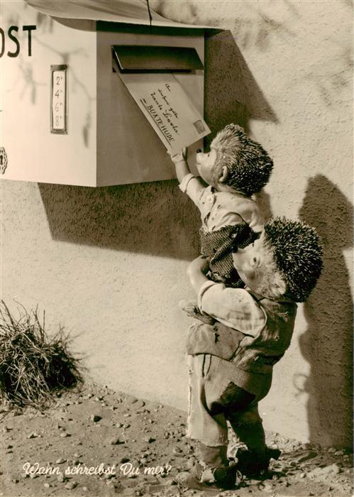 Mecki Nr. 45 Hoer Zu Diehl Film Igel Brief