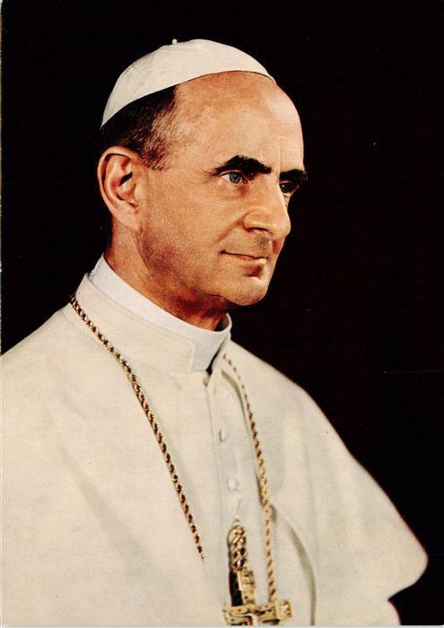 Papst Pope Pape-- Vater Paul 6