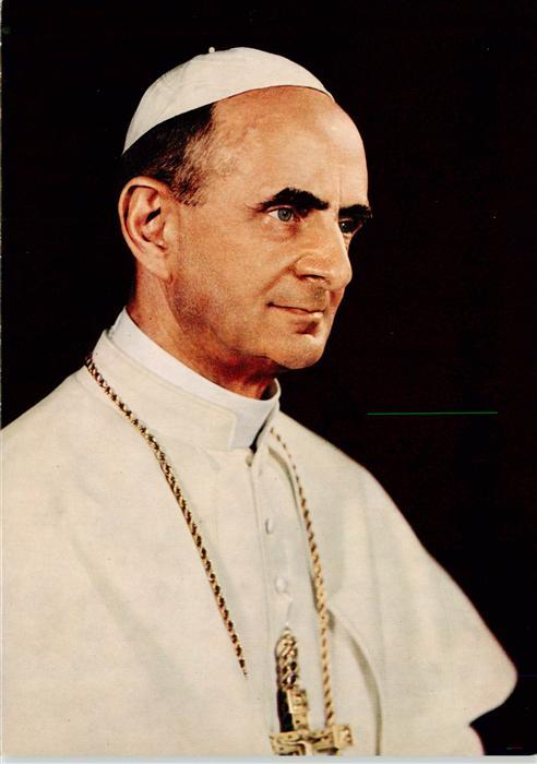 Papst Pope Pape-- Vater Paul 6