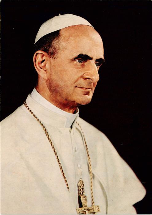 Papst Pope Pape-- Vater Paul 6