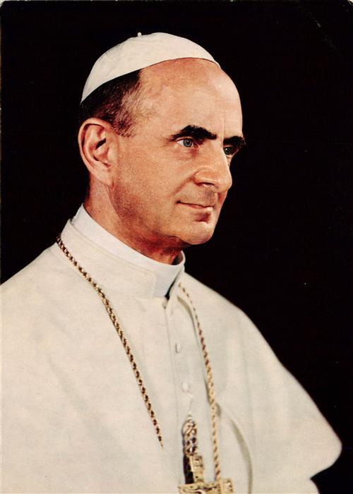 Papst Pope Pape-- Vater Paul 6