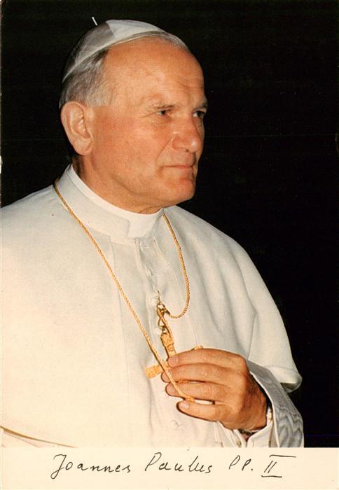 Papst Pope Pape-- Johannes Paulus PP 2