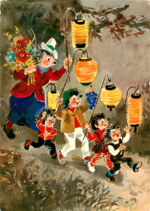 IGEL Hedgehog Herisson Erizo-- Gruesse