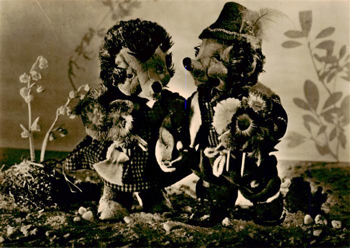 Puppen Dolls Poupees Munecas Spielzeug Igel