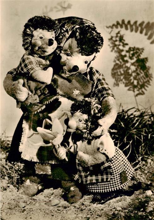 Puppen Dolls Poupees Munecas Spielzeug Igel Kinder