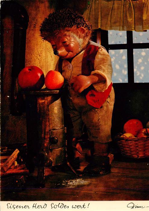 Mecki Nr. 314 Hoer Zu Diehl Film Igel Apfel