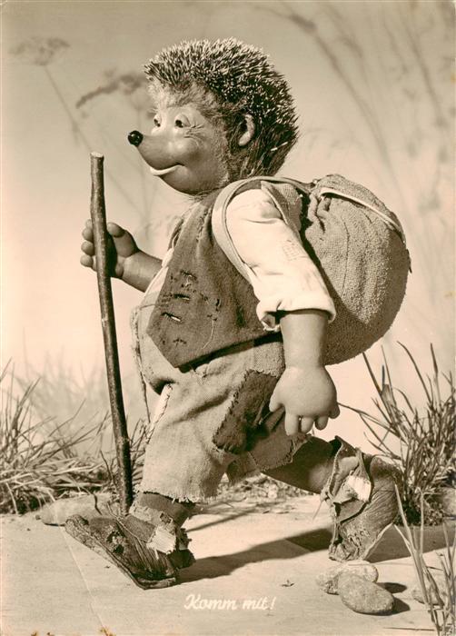 Mecki Nr. 14 Diehl Film Hoer Zu Komm mit Igel Wandern