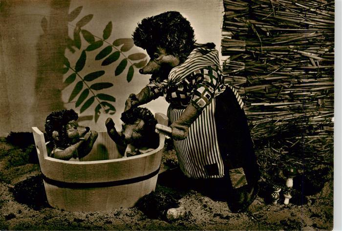 Puppen Dolls Poupees Munecas Spielzeug Igel Kinder Baden