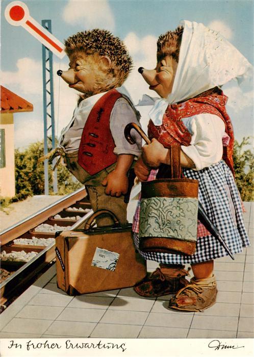 Mecki Nr. 301 Diehl Film Hoer Zu Igel Reise Koffer Erwartungen