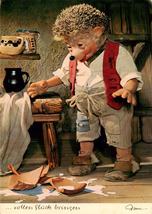 Mecki Nr. 309 Diehl Film Hoer Zu Glueck bringen scherben Igel