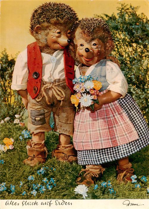 Mecki Nr. 308 Diehl Film Hoer Zu Glueck auf Erden Liebe Igel