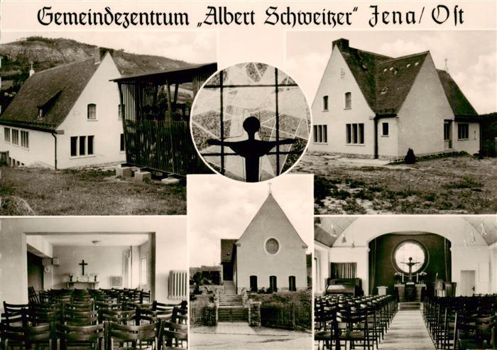 Jena  Thueringen Gemeindezentrum Albert Schweitzer Kirche Inneres