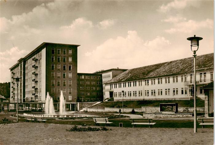 Gera  Thueringen Bergarbeiter Krankenhaus