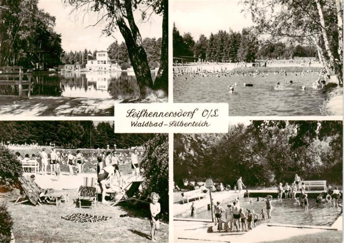 Seifhennersdorf Waldbad Silberteich Strandpartien Kinderbecken